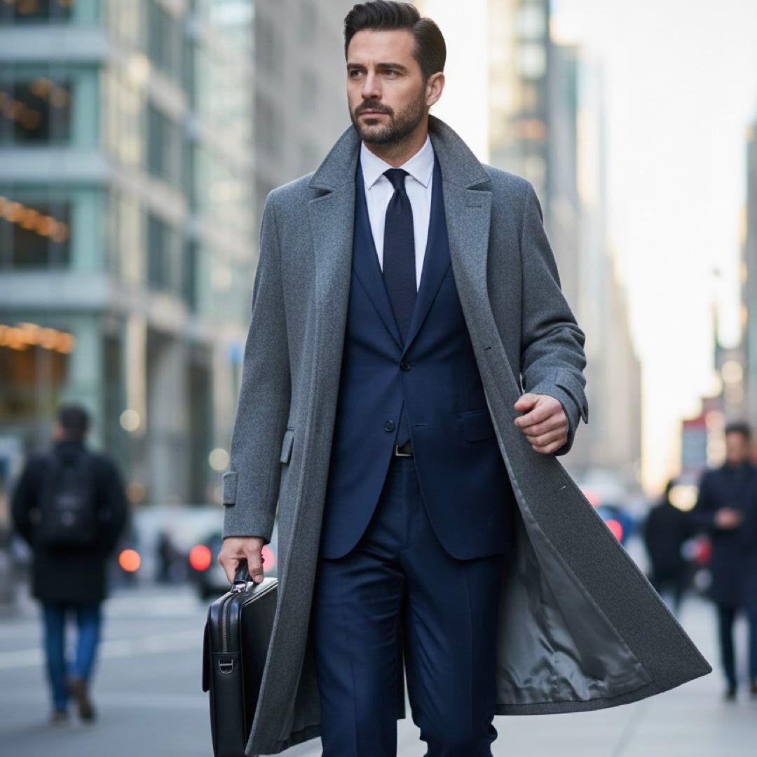 【超美品✨】クロムビー CROMBIE カシミヤ100% LL 毛羽立ち無し✨