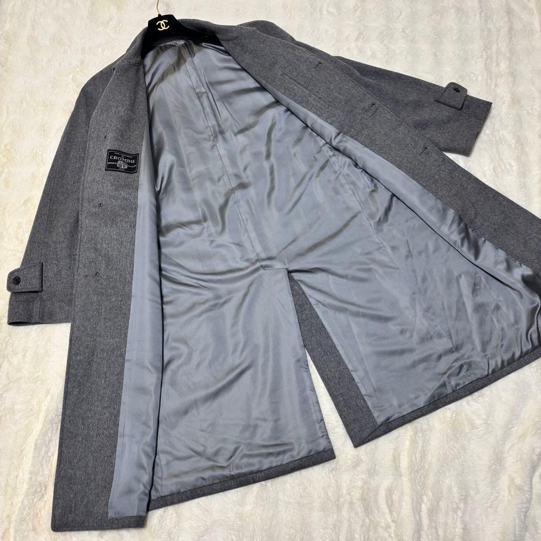【超美品✨】クロムビー CROMBIE カシミヤ100% LL 毛羽立ち無し✨