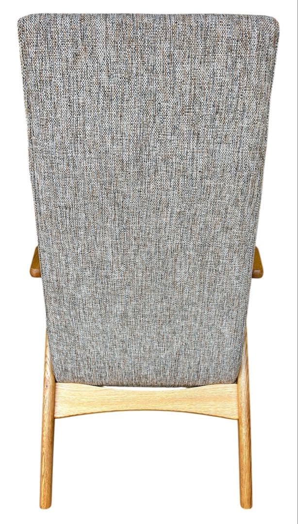 【美品】UNICO ウニコ HESTA ラウンジチェア ブラウンミックス