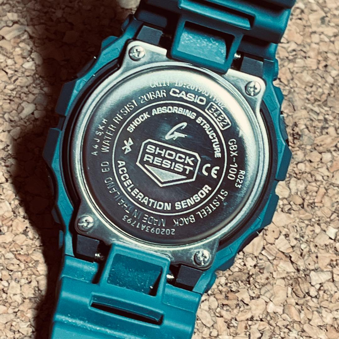 カシオG-SHOCK /GーLIDEデジタル GBXー100メタル