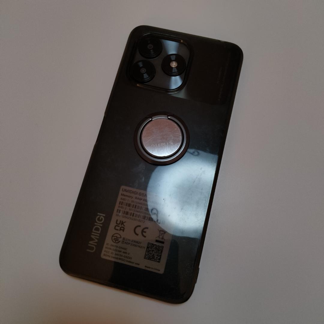 【UMIDIGI G5A】外箱付き／ほぼ新品／動作確認済み／Android