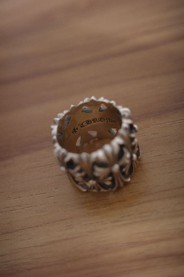 maaaakun クロムハーツ セメタリークロスリング インボイス原本付