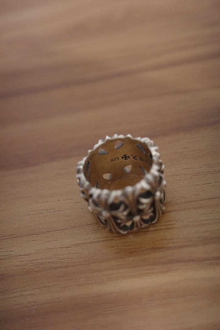 maaaakun クロムハーツ セメタリークロスリング インボイス原本付