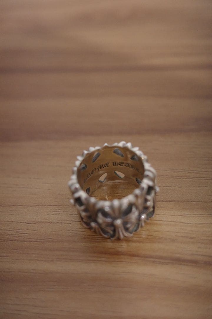 maaaakun クロムハーツ セメタリークロスリング インボイス原本付