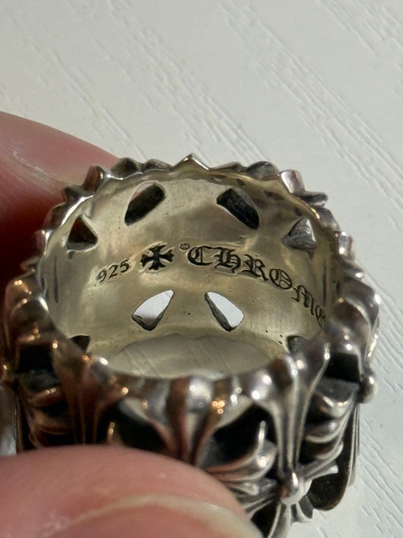 maaaakun クロムハーツ セメタリークロスリング インボイス原本付