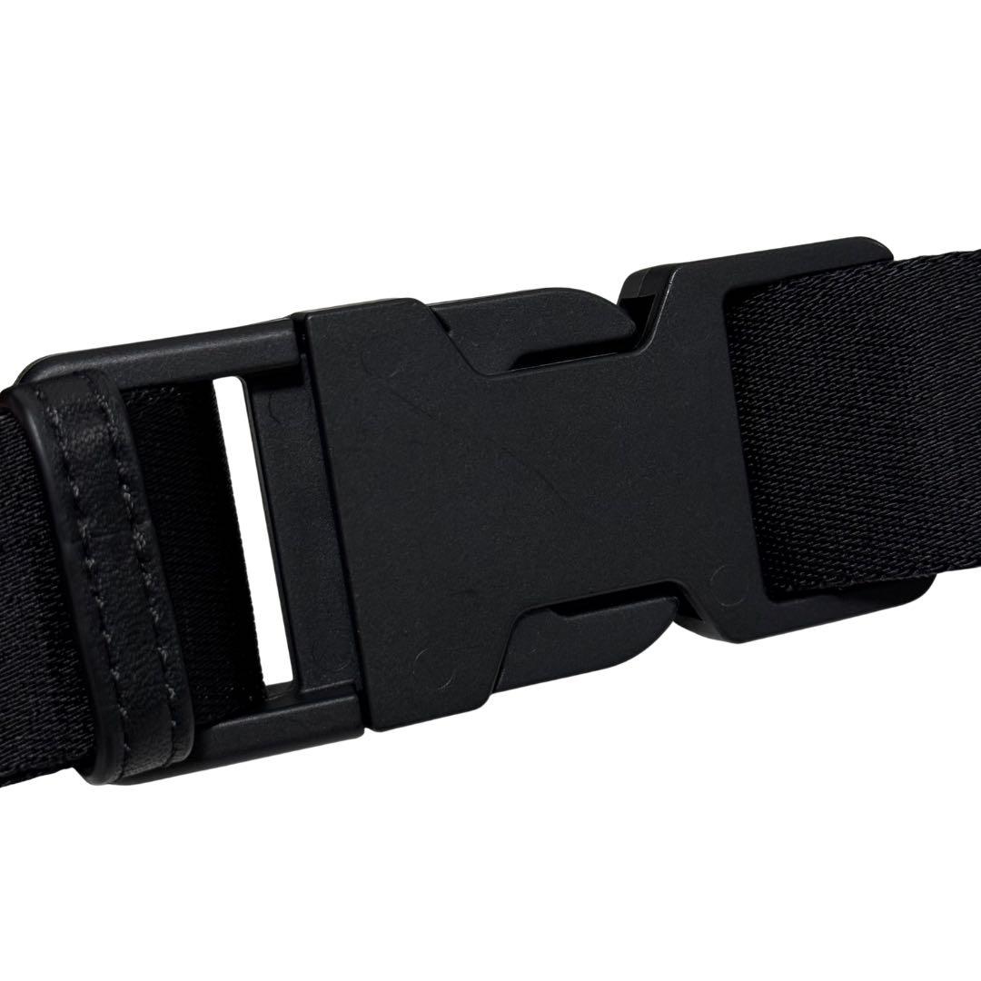 BURBERRY バーバリー ボディバッグ ウエストポーチ ナイロン 黒