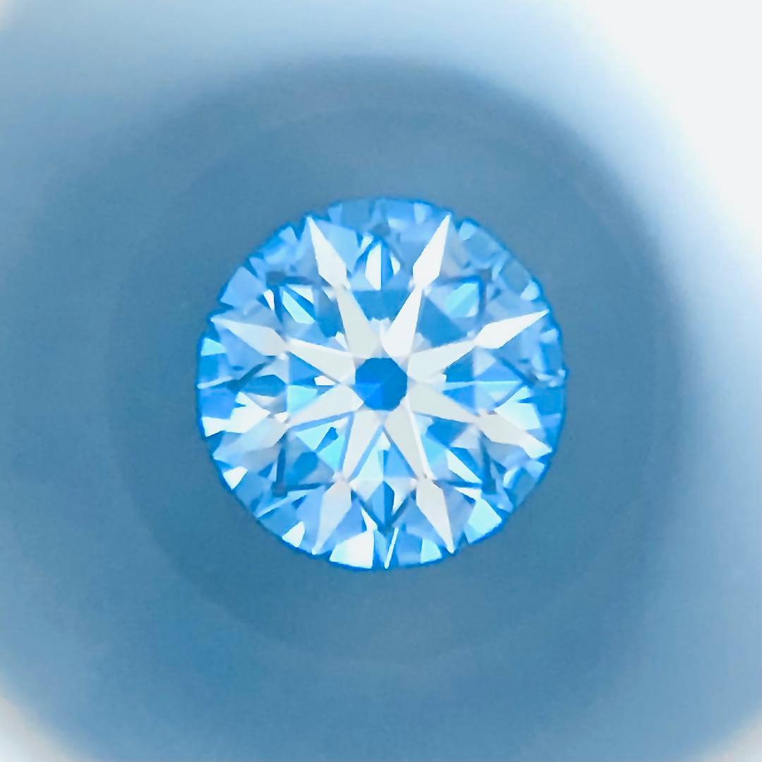 13石 2.002ct D VS-1 EX HC Faint & None