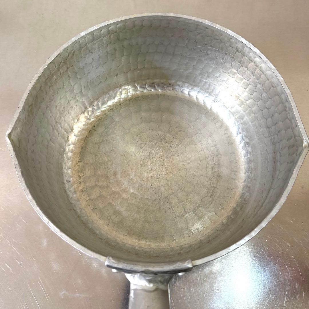 姫野作．本手打アルミ製 雪平鍋 7寸日本製 両口 釜浅商店