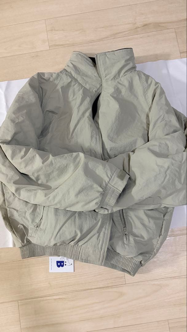 【BONBON】ナイロン　フリースジャケット