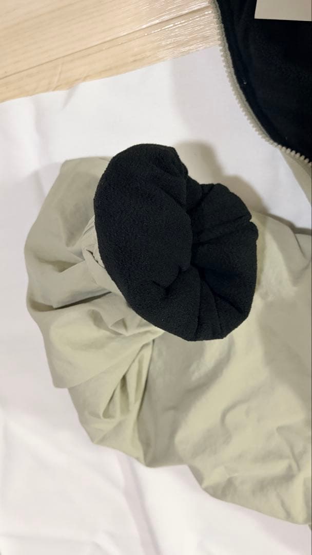 【BONBON】ナイロン　フリースジャケット