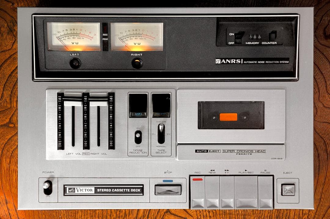 ★VICTOR STEREO CASSETTE DECK CCR-668 ♪