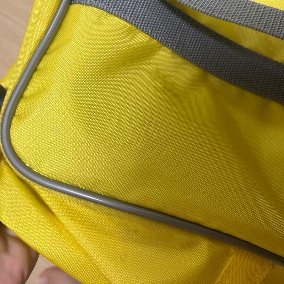 黄色 ワッぺ スクールバッグ スクバ