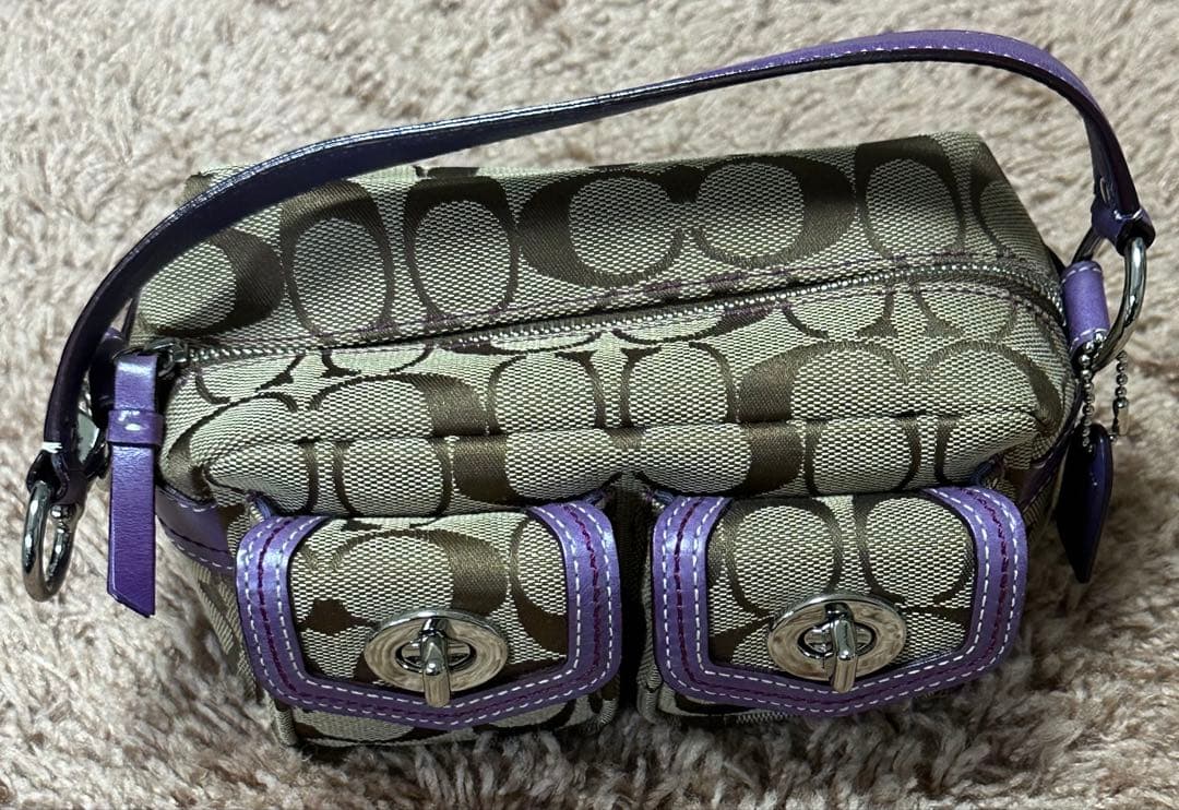 ★Coach/ダブルポケットポーチ