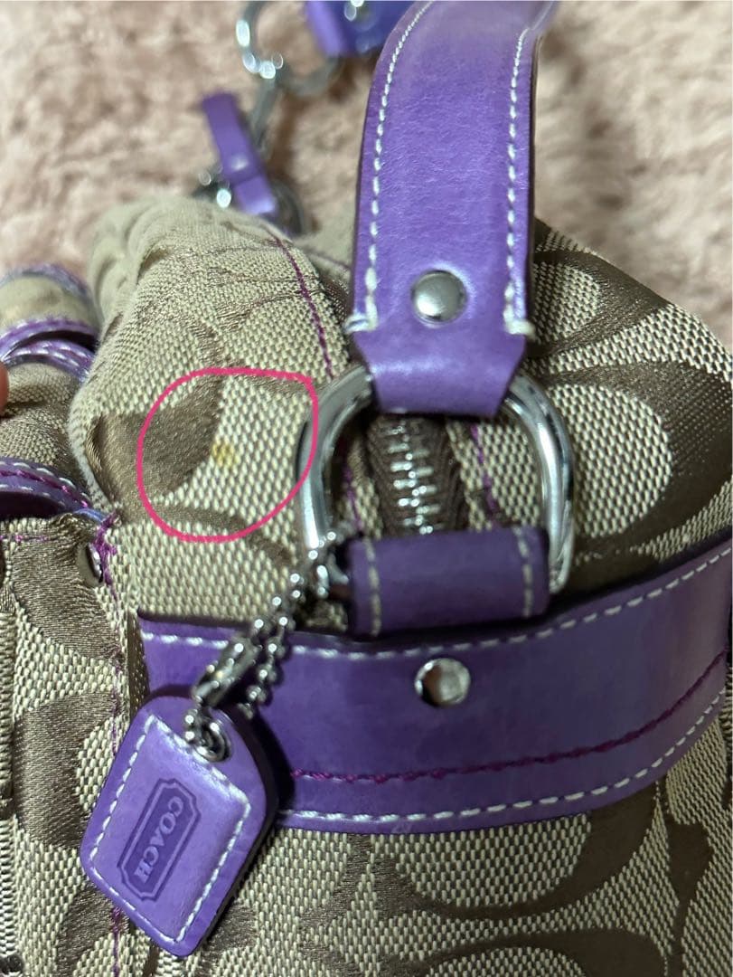 ★Coach/ダブルポケットポーチ