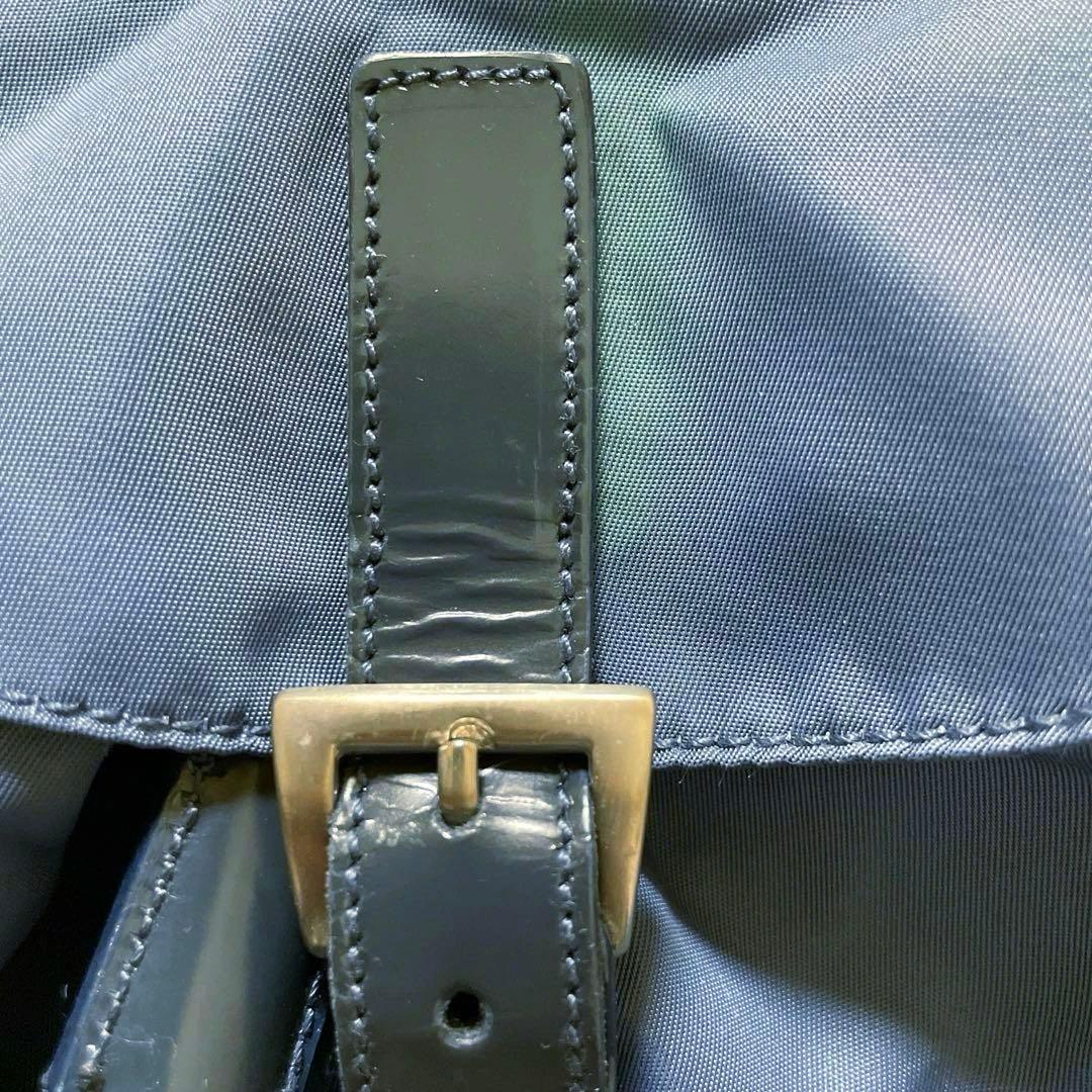 PRADA プラダ リュック ミニ　DENIMU デニムカラー