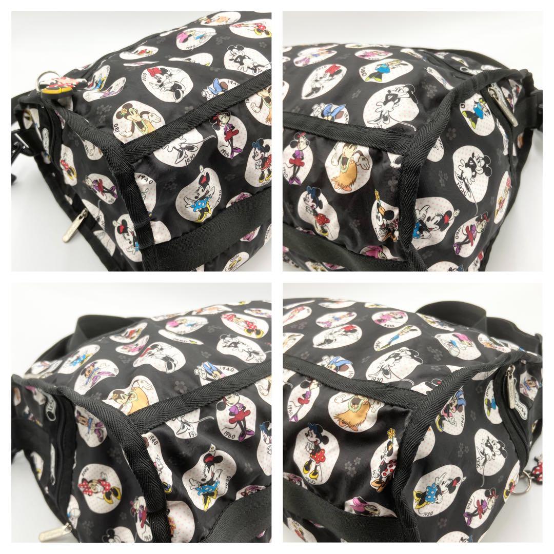 希少　限定 レスポートサック ミニーマウス 2way ボストンバッグ　ポーチ付