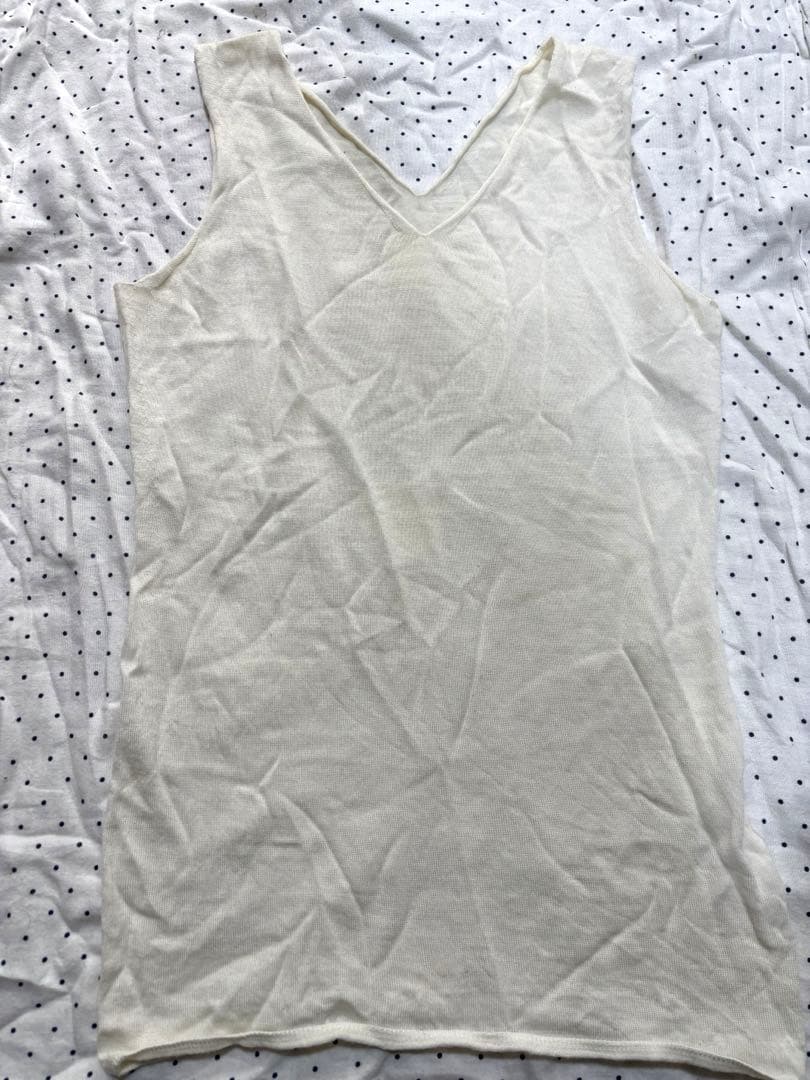 kilmeny様 コトリワークス ノースリーブ ニット ウール Vネック