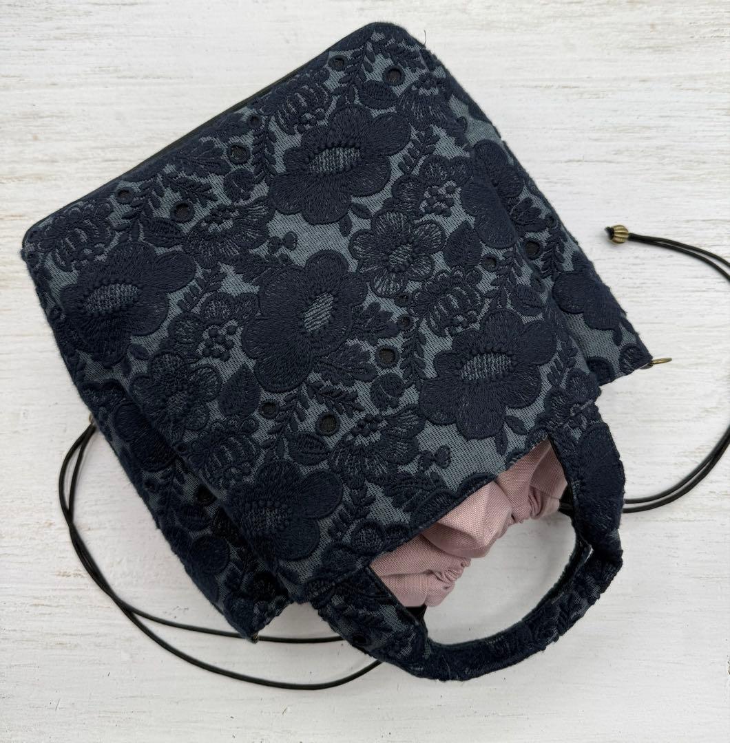 ミナペルホネン ハンドメイドバッグ smileflower 825