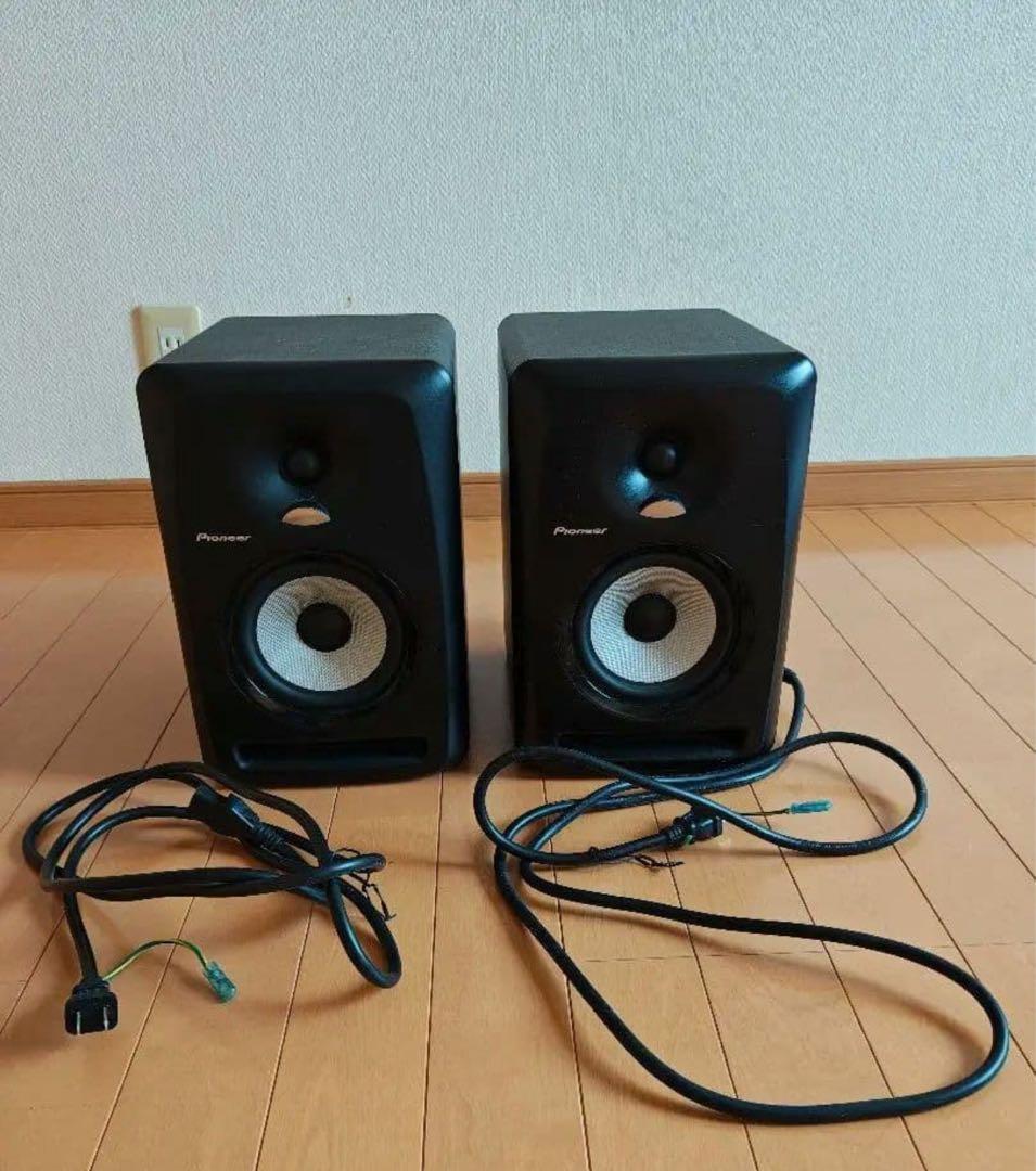 【箱有り】Pioneer DJ S-DJ50X スピーカー　XLR端子セット付き