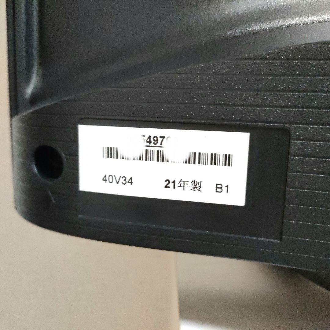 ❸TOSHIBA[2021年製品]40V34
