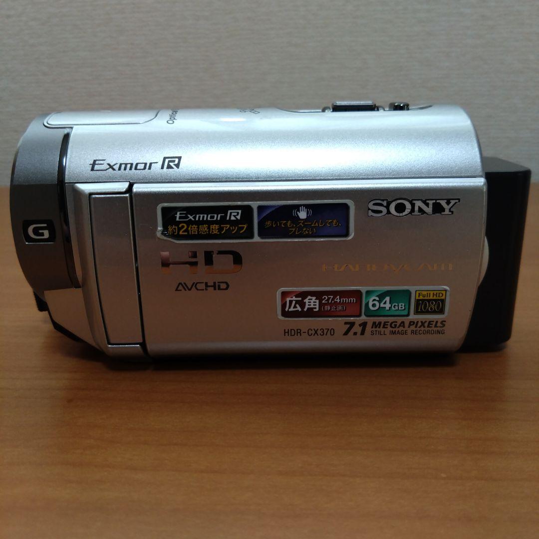 動作確認済　SONY HDR-CX370V ビデオカメラ