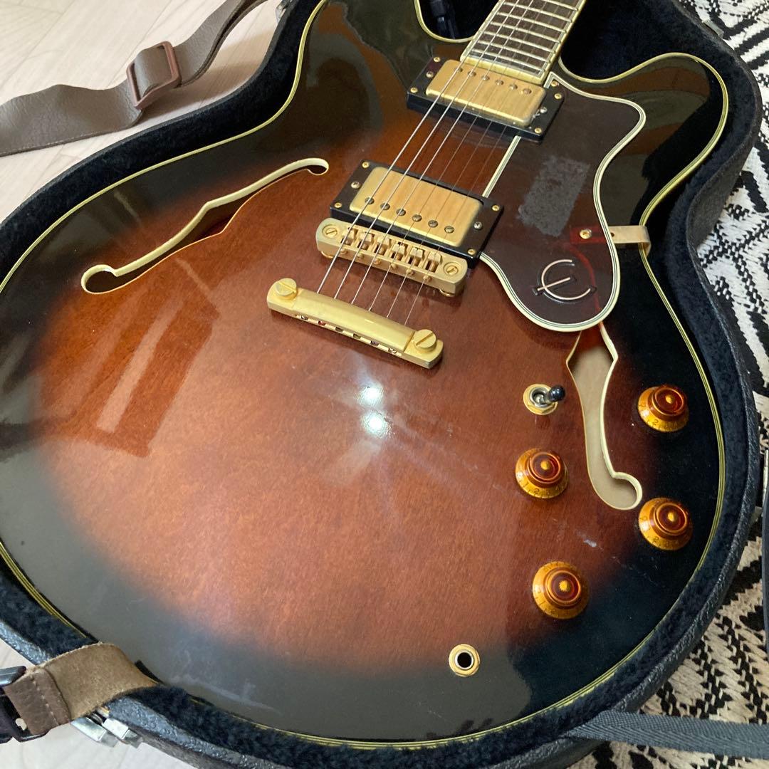 Epiphone GIBSON　Sheraton IIセミアコ専用ケースジャンク