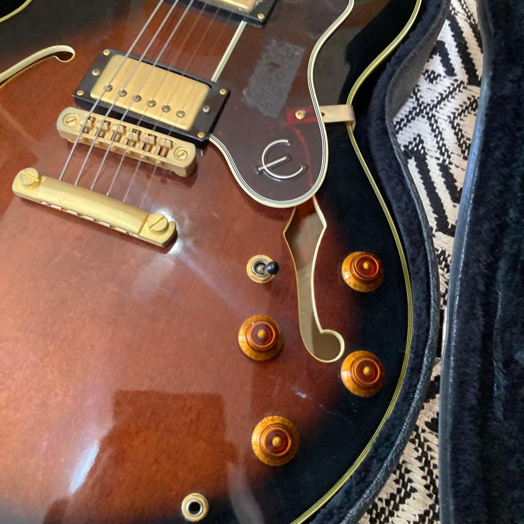 Epiphone GIBSON　Sheraton IIセミアコ専用ケースジャンク