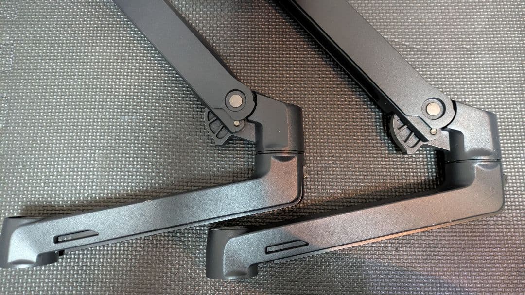 ERGOTRON エルゴトロン LX モニターアームデュアル 縦横型　長身ポール