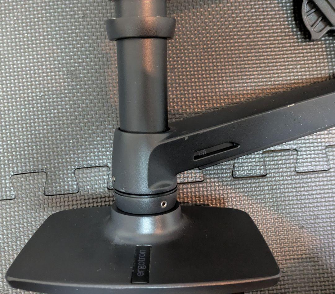 ERGOTRON エルゴトロン LX モニターアームデュアル 縦横型　長身ポール