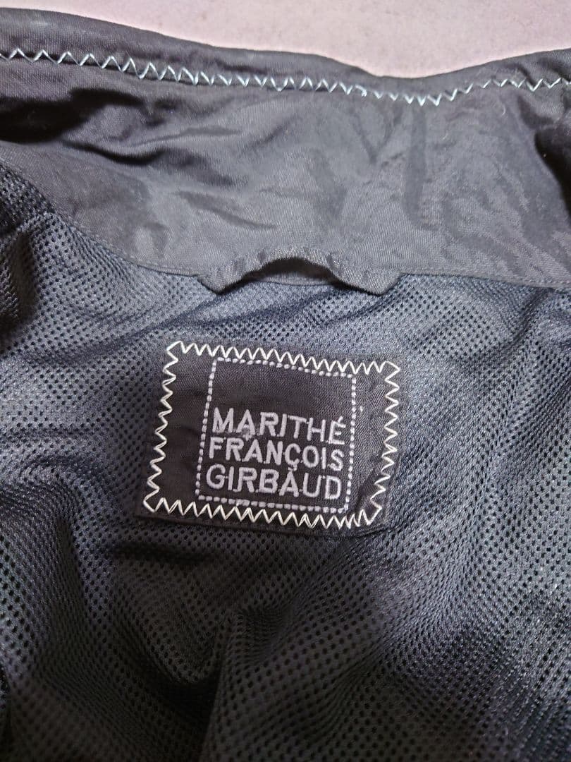 極美品✨マリテフランソワジルボー ギミック パラシュート コート ブラック M