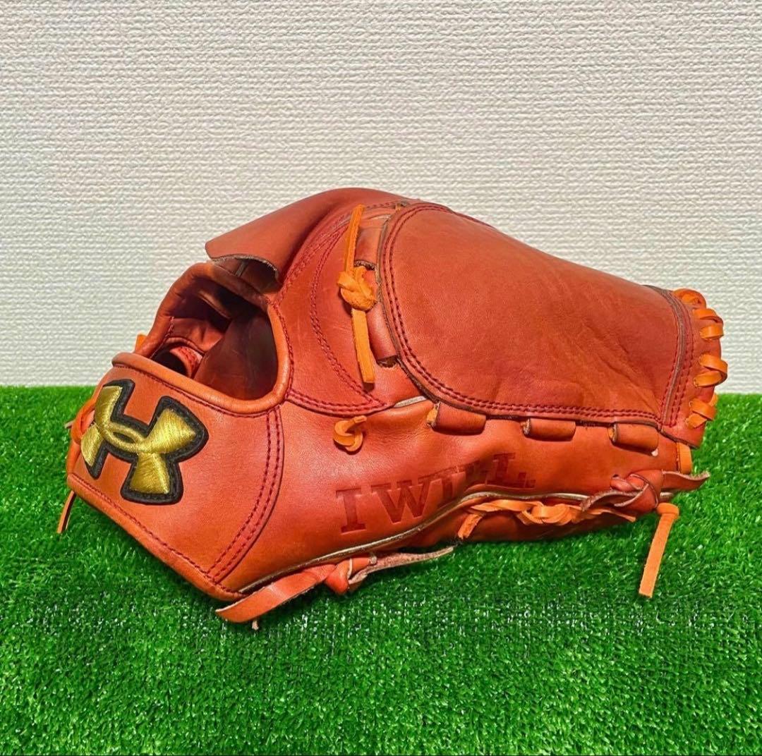 アンダーアーマー　刺繍ロゴ　高校野球対応カラー　即戦力　硬式　投手