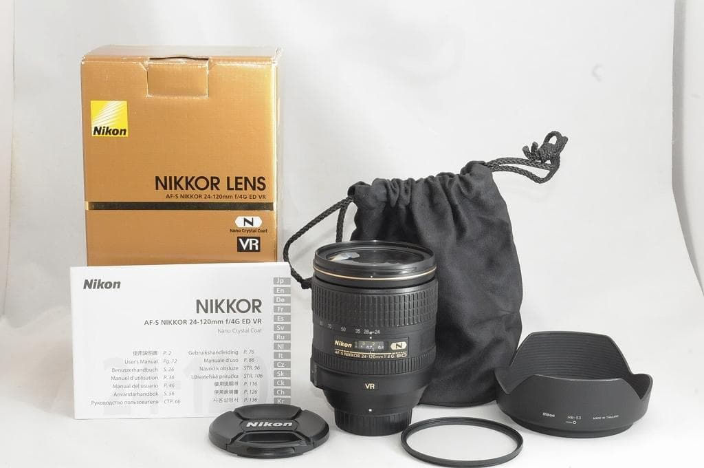 ★新品級★Nikon ニコン AF-S 24-120mm F4G 元箱付き