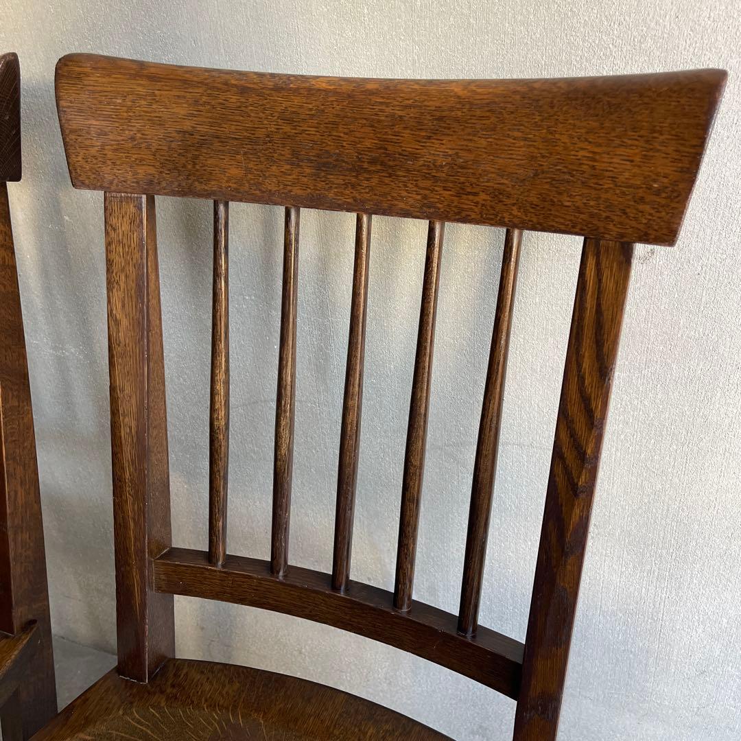 廃盤 希少　オールドヴィンテージ　柏木工　ダイニングチェア　2脚セット