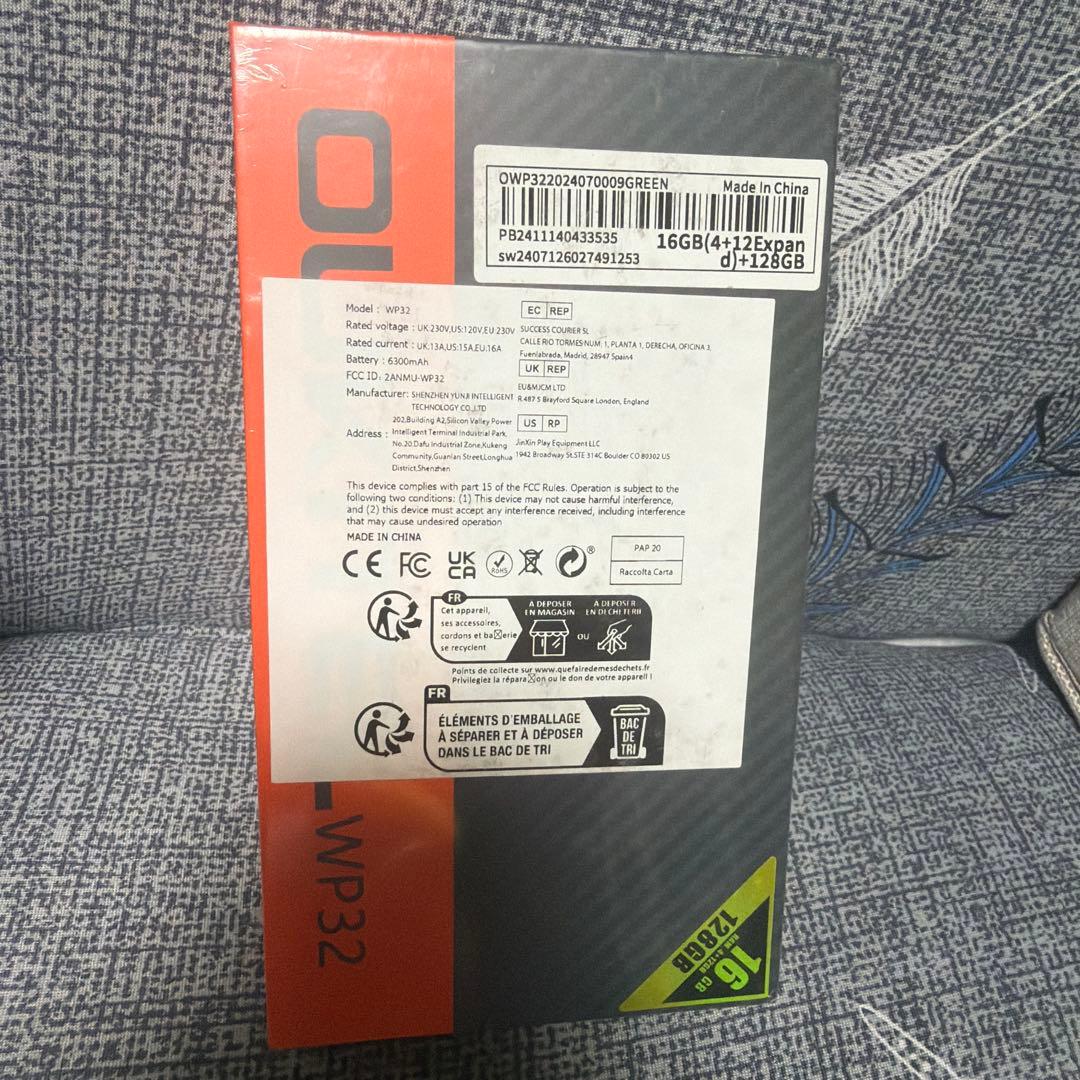 Oukitel WP32 6.0インチ スマートフォン