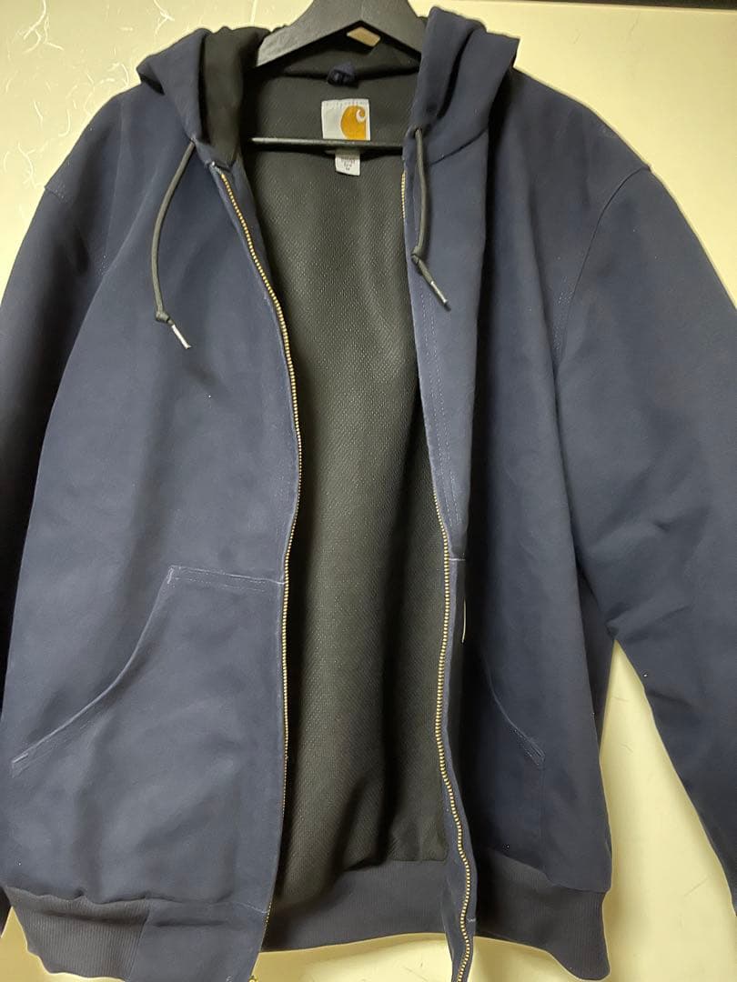 Carhartt カーハートアクティブジャケット　J131 サーマル　ネイビー