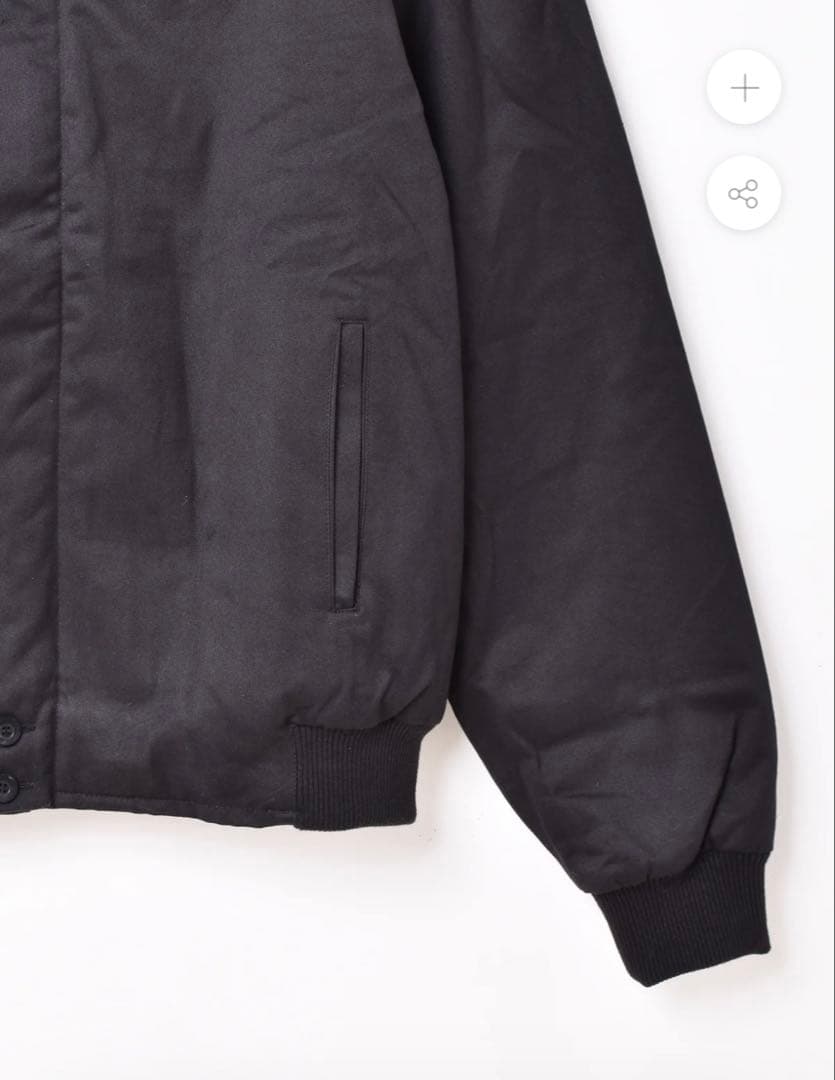 新品未使用　ダービージャケット　ブラック×ゴールド　L カップショルダー