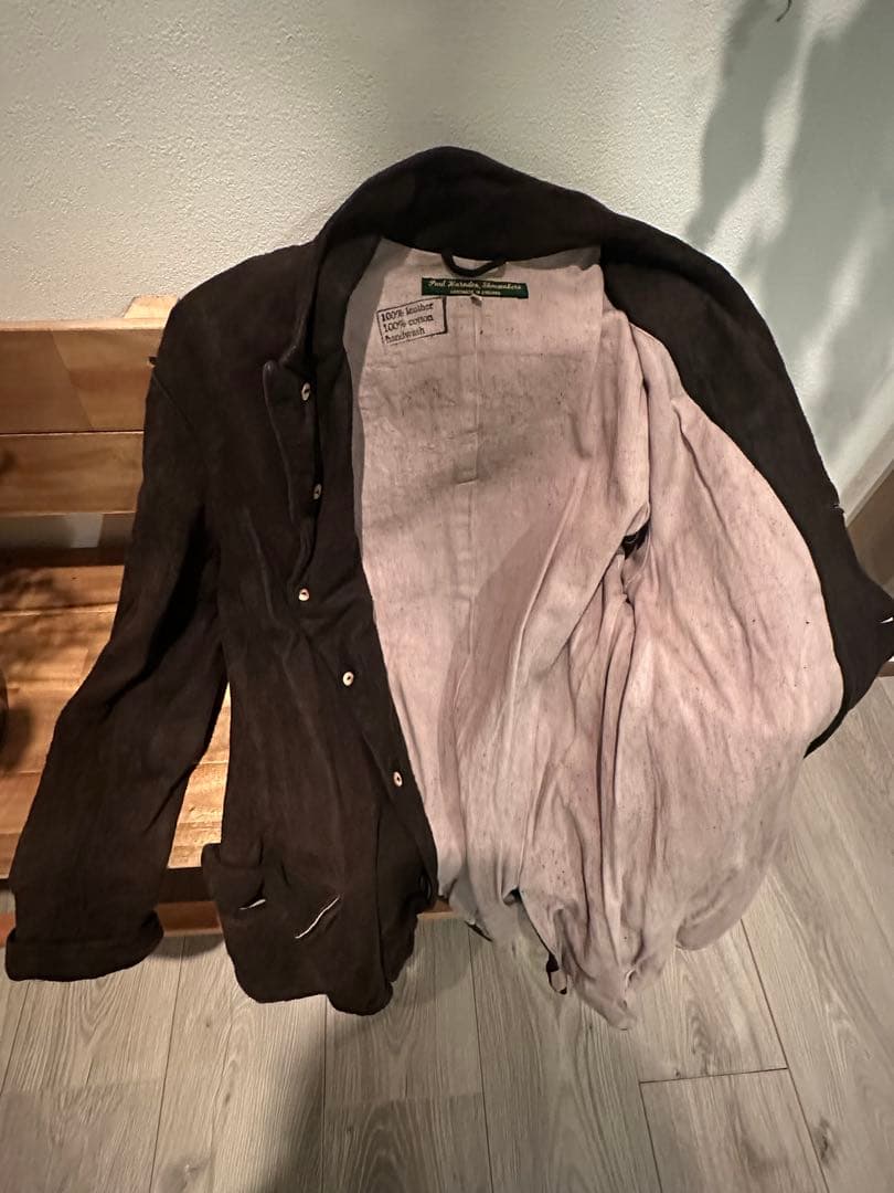 Paul Harnden ポールハーデン レザージャケット 希少メンズxsサイズ