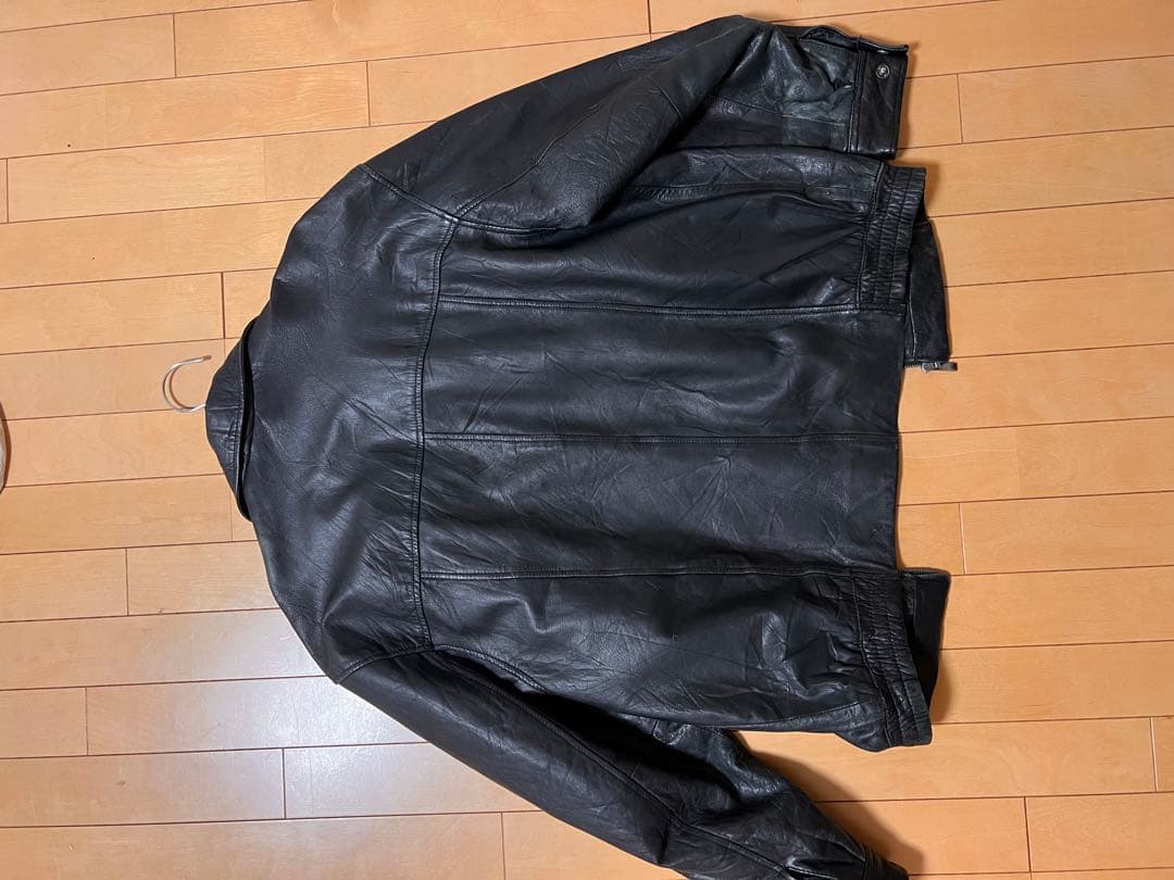 CHAPS レザージャケット XL ブラック