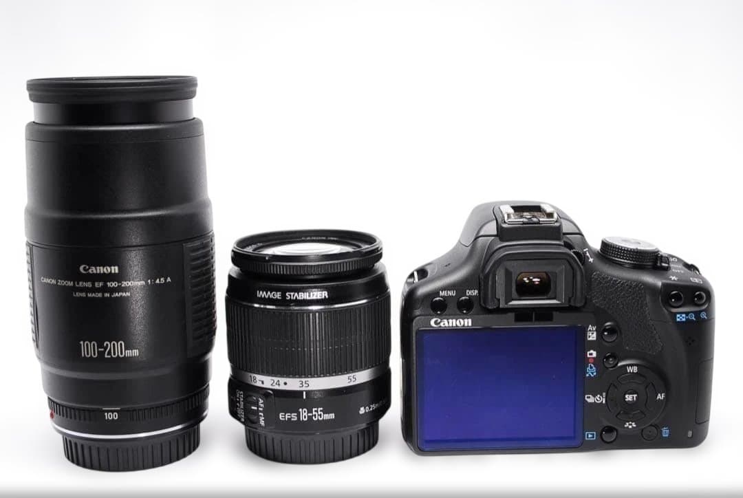 初心者にオススメ✨Canon EOS Kiss X3✨Wレンズセット