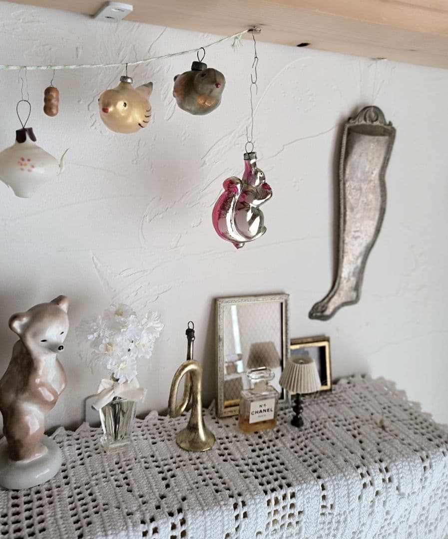 【55dice さま】 vintage ornament ❀ トランペット