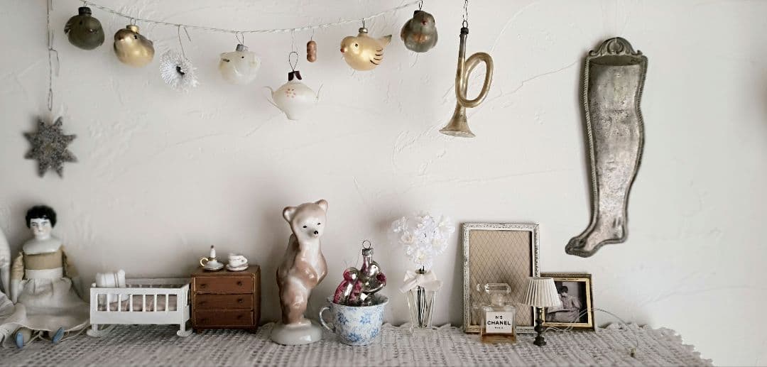 【55dice さま】 vintage ornament ❀ トランペット