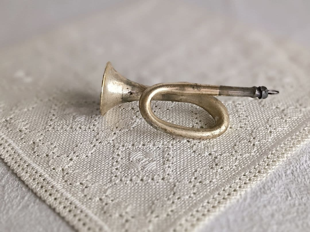 【55dice さま】 vintage ornament ❀ トランペット