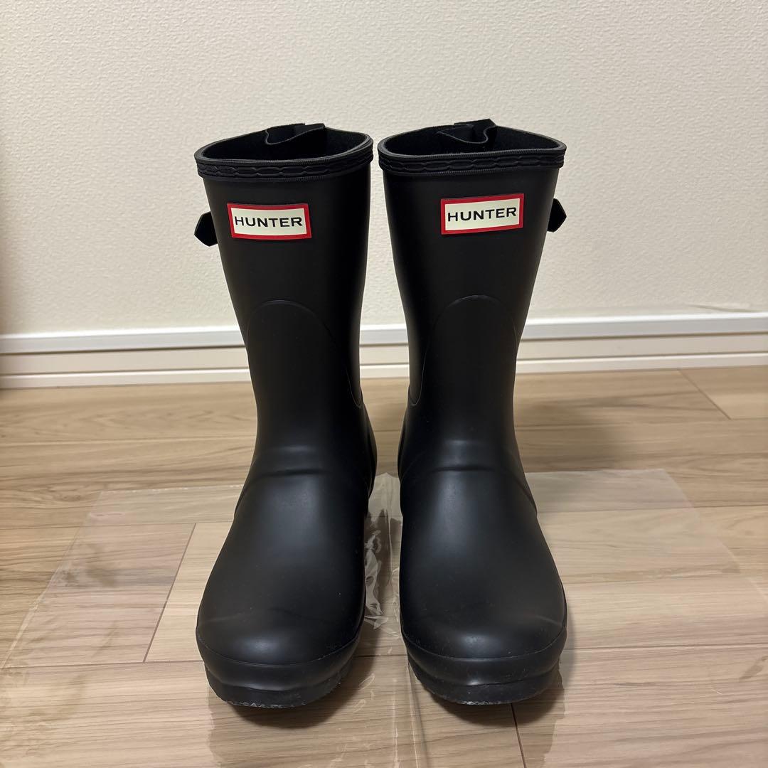 【極美品】HUNTER　レインブーツ　レディース
