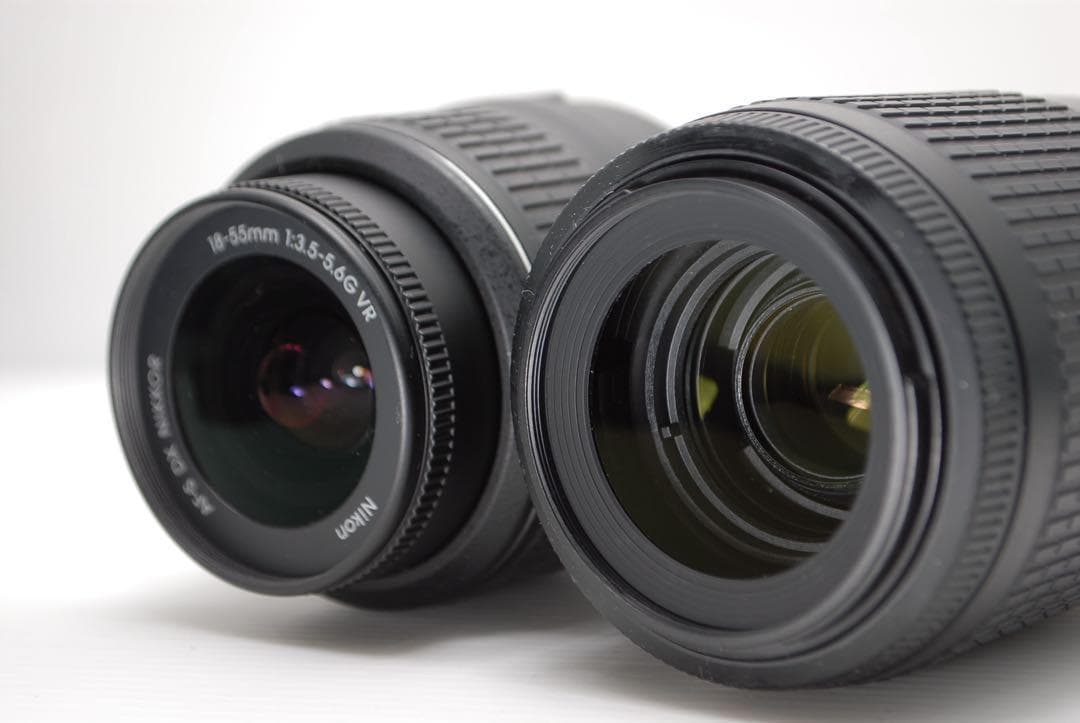 ❤️入門モデル❤️Nikon D60 ダブルレンズセット 動作良好 美品 良品