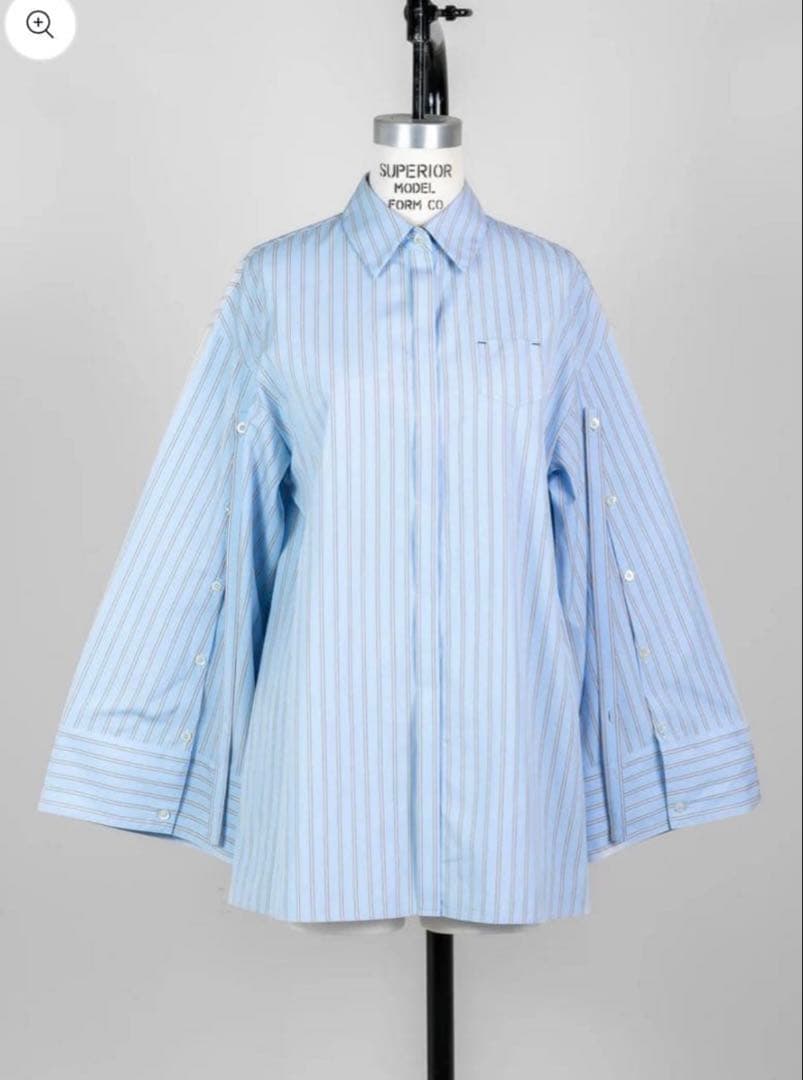 デレス　deres ストライプ　シャツ