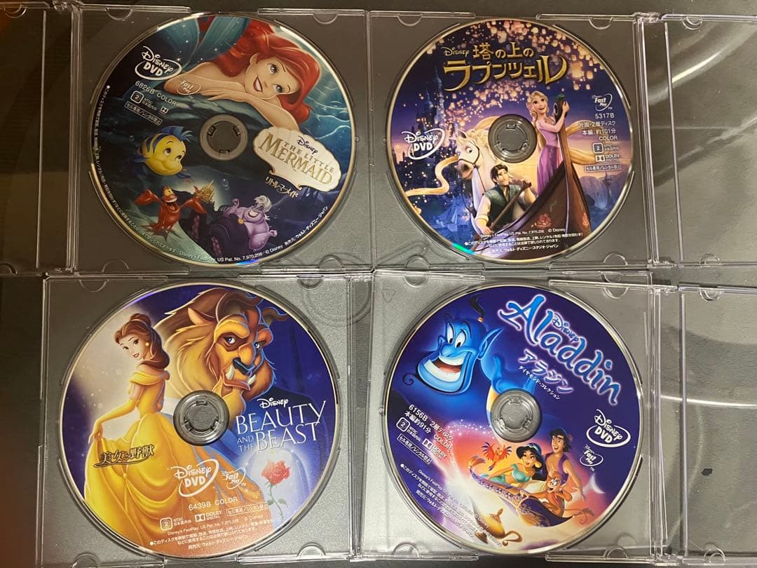【美品】ディズニー　五作品　MovieNEX DVDのみ
