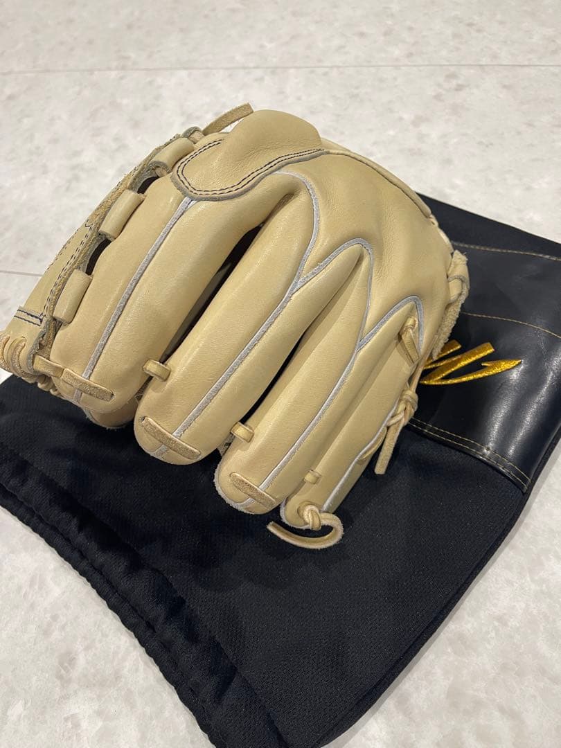 かみさん様　ミズノプロ　硬式　野球　グローブ　投手用