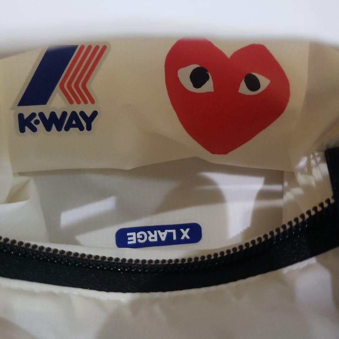 K-WAY PLAY COMME des GARÇONS ナイロンジャケット