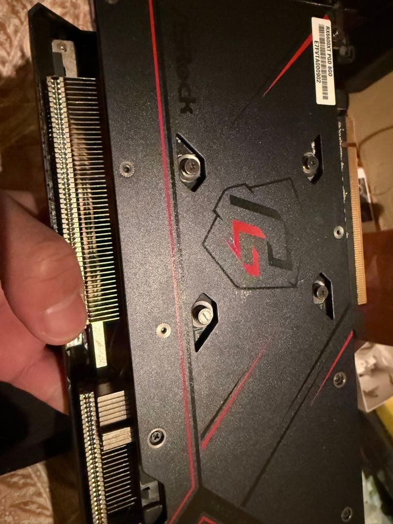 グラフィックボード・グラボ・ビデオカード Radeon ASRock phantom gaming RX6600XT