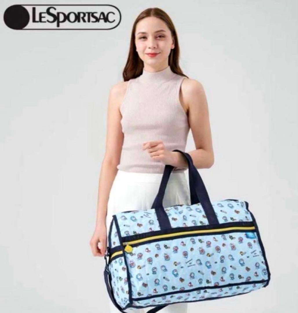 レスポートサック ドラえもん 大きめ 旅行用 ボストンバッグ 台湾 海外限定